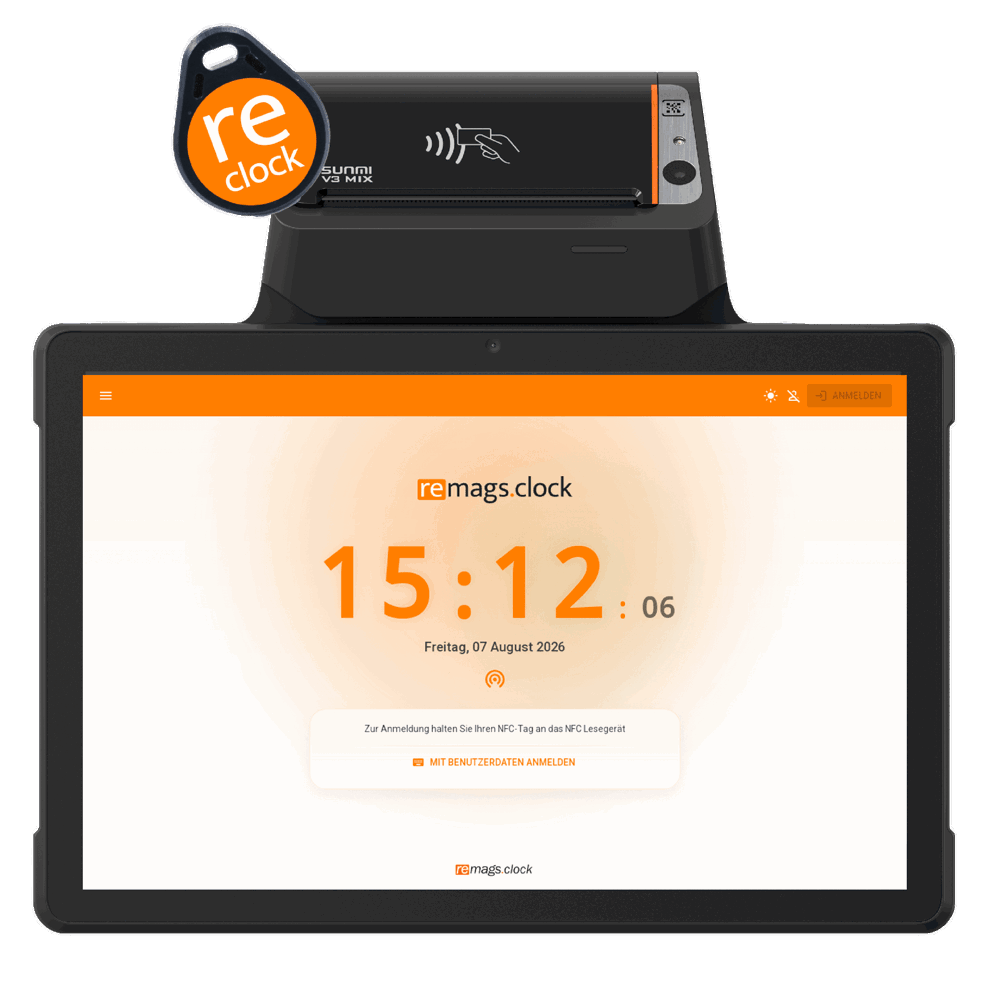 Stempeluhr Login